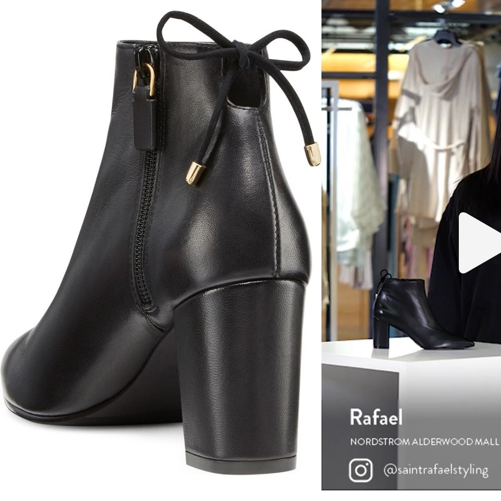 STUART WEITZMAN Tieback Block Boot